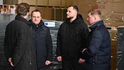 Італія передала на Київщину модульні котли: як розподілять прилади