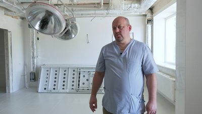 У госпіталі для ветеранів на Франківщині завершують ремонт сучасної операційної