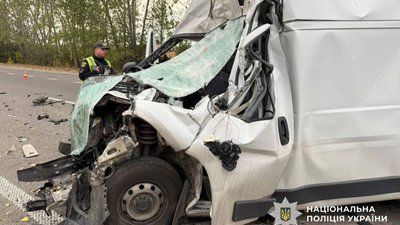 На Полтавщині у ДТП 29 вересня загинув водій фургону
