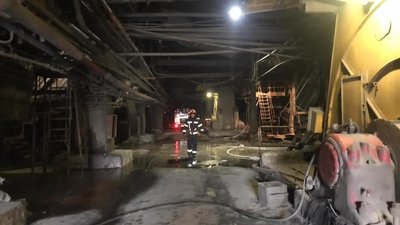 На Івано-Франківщині горить маслоблок на Бурштинській ТЕС На Івано-Франківщині горить маслоблок на Бурштинській ТЕС