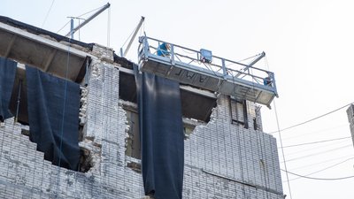 Багатоповерхівка, відновлення, дрон РФ, Дніпро