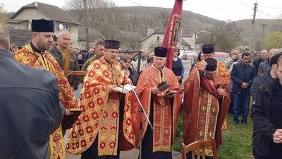 Похорон бійця у Коропецькій громаді, Тернопіль, квітня, 2024 Похорон бійця у Коропецькій громаді, Тернопіль, квітня, 2024