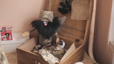 Іграшка-талісман для бійців, яку зробила Галина Шпак Іграшка-талісман для бійців, яку зробила Галина Шпак