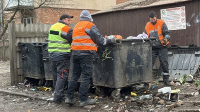 сміття, контейнери, вивезення сміття кроп