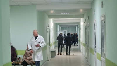 Приміщення української лікарні