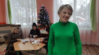 Вихователька Оксана Галайко. Грудень 2023. Тернопіль Вихователька Оксана Галайко. Грудень 2023. Тернопіль