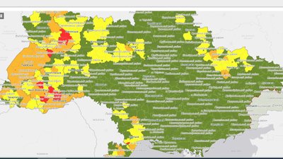 Плюс 92 інфікування за добу: "жовта" зона чи ще "зелена" на Черкащині