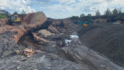 Вугільне родовище на Волині, де виявили незаконний видобуток корисних копалин