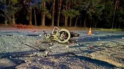 19-річний мотоцикліст та його 14-річна пасажирка загинули внаслідок ДТП