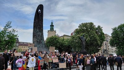 Акція проти проєкту нового Цивільного кодексу України №15150 у Львові