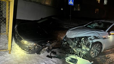 ДТП у Чернігові: 5 січня 2026 року зіткнулись два автомобілі
