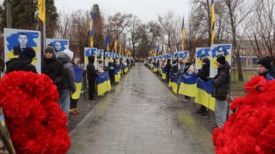 У Решетилівці відкрили Алею Героїв