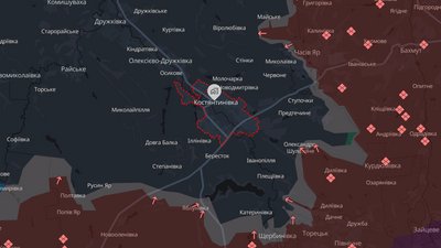 Фронт біля Костянтинівки