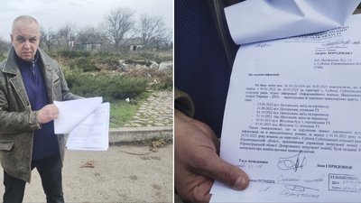 Андрій Борідченко показує відповідь патрульної поліції області Андрій Борідченко показує відповідь патрульної поліції області