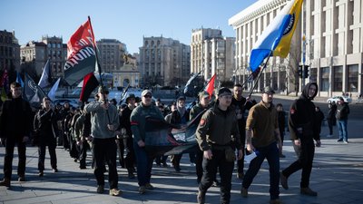 Марш до Дня добровольця, Київ