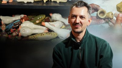 Владислав Коваль, майстерня, люльки, кераміка, вироби, глина