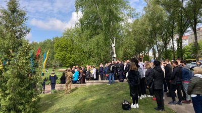 Чорнобильська катастрофа, вшанування, Тернопіль, квітень 2024 Чорнобильська катастрофа, вшанування, Тернопіль, квітень 2024