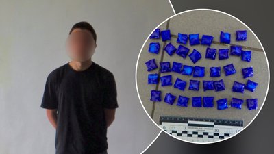 Наркотики, житель Харківщини, АЗС, закладки, Франківськ, кримінал