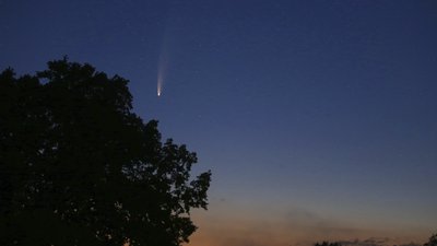 NASA показало відео з рідкісною кометою Neowise