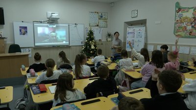 Луцькі школярі відвідали онлайн-екскурсію антарктичною станцією "Академік Вернадський" Луцькі школярі відвідали онлайн-екскурсію антарктичною станцією "Академік Вернадський"