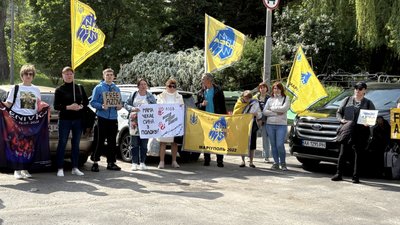 Акція на підтримку військовополонених Маріупольського гарнізону