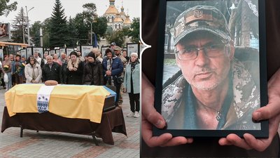 З 54-річним старшим лейтенантом Юрієм Лук’янчуком попрощалися у Рівному