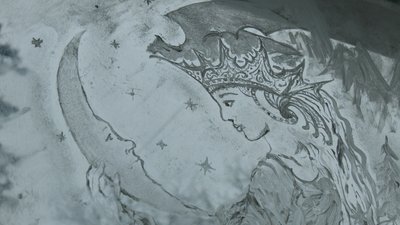 Зимові казки на вікнах зубною пастою створює франківець Анатолій Євстигнєєв Зимові казки на вікнах зубною пастою створює франківець Анатолій Євстигнєєв