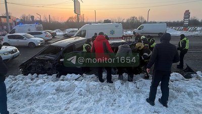ДТП у Харкові за участі шести машин