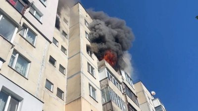 Пожежа на вулиці Кулика і Гудачека у Рівному