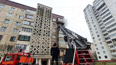 У Тернополі горіла багатоповерхівка
