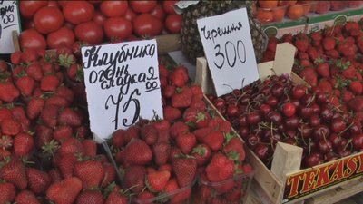 Ягоди на вінницьких ринках: 300 гривень за кілограм черешні, до сотні — за полуницю