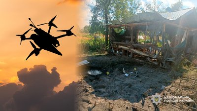 Атака безпілотників на Чернігівщину: поранення отримали мати й донька у селі Перелюб