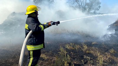 На Одещині жінка намагалась погасити пожежу та отримала 30% опіків тіла