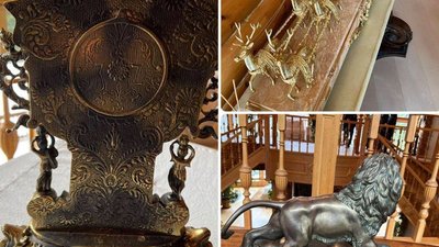 Правоохоронці провели обшук на дачі дружини Медведчука "Ведмежа дубрава" на Закарпатті Правоохоронці провели обшук на дачі дружини Медведчука "Ведмежа дубрава" на Закарпатті