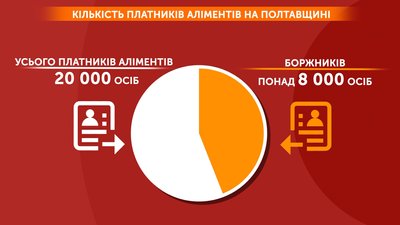 «Спочатку щось платив»: на Полтавщині понад вісім тисяч людей не сплачують аліменти «Спочатку щось платив»: на Полтавщині понад вісім тисяч людей не сплачують аліменти