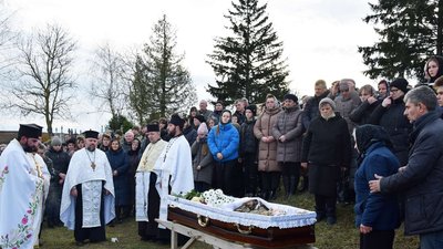 Прощання з захисником України Романом Мельничуком Прощання з захисником України Романом Мельничуком