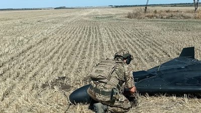 На Кіровоградщині знищили 50 кілограмову бойову частину російського дрона