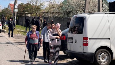 Із прифронтових громад Запорізької області евакуювали дев'ятьох людей