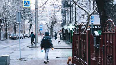 Довкілля, грудень, сніг, Івано-Франківщина