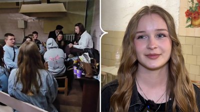 Студенти виконали молитву в укритті, співали пісні в сховищі під час атаки на Луцьк