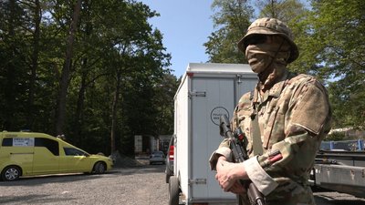 Шведські благодійники на Волині передали допомогу військовим Шведські благодійники на Волині передали допомогу військовим