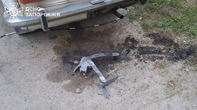Військові РФ атакували дроном один з районів Запоріжжя