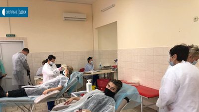 Рятувальниці Одещини стали донорками для спортсмена з Южного Рятувальниці Одещини стали донорками для спортсмена з Южного