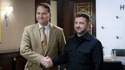 Зеленський та Сікорський