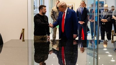 Володимир Зеленський і Дональд Трамп