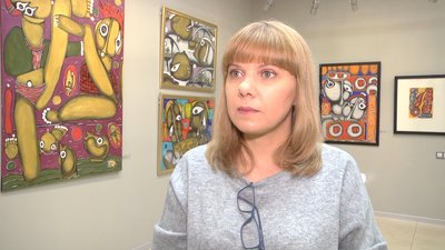 Картини, що оживають: у Рівному експонують роботи Емми Андієвської Картини, що оживають: у Рівному експонують роботи Емми Андієвської