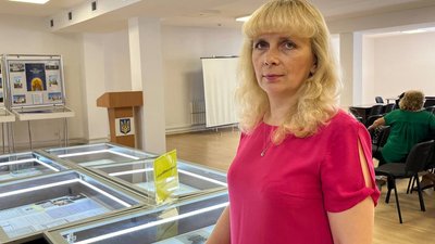 Архівістка Марія Дацків Архівістка Марія Дацків