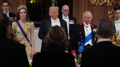 Дональд Трамп та король Чарльз III 