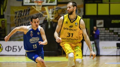 135:35. "Київ-Баскет" знищив "Харківських Соколів" у баскетбольній Суперлізі