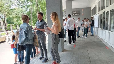 На Полтавщині складають вступний іспит до магістратури